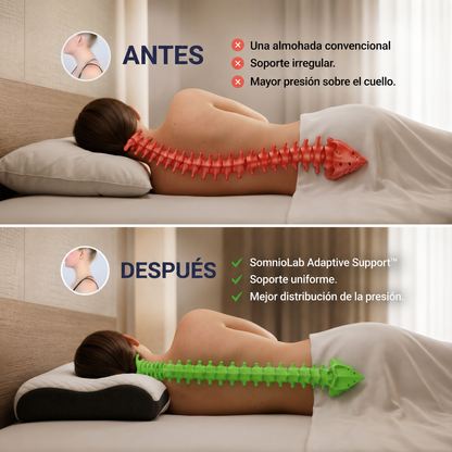 SomnioLab™ Almohada Cervical