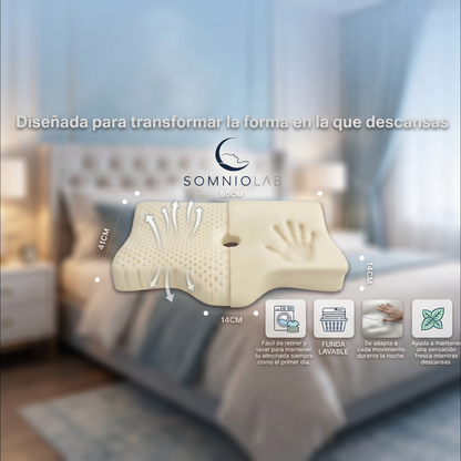 SomnioLab™ Almohada Cervical
